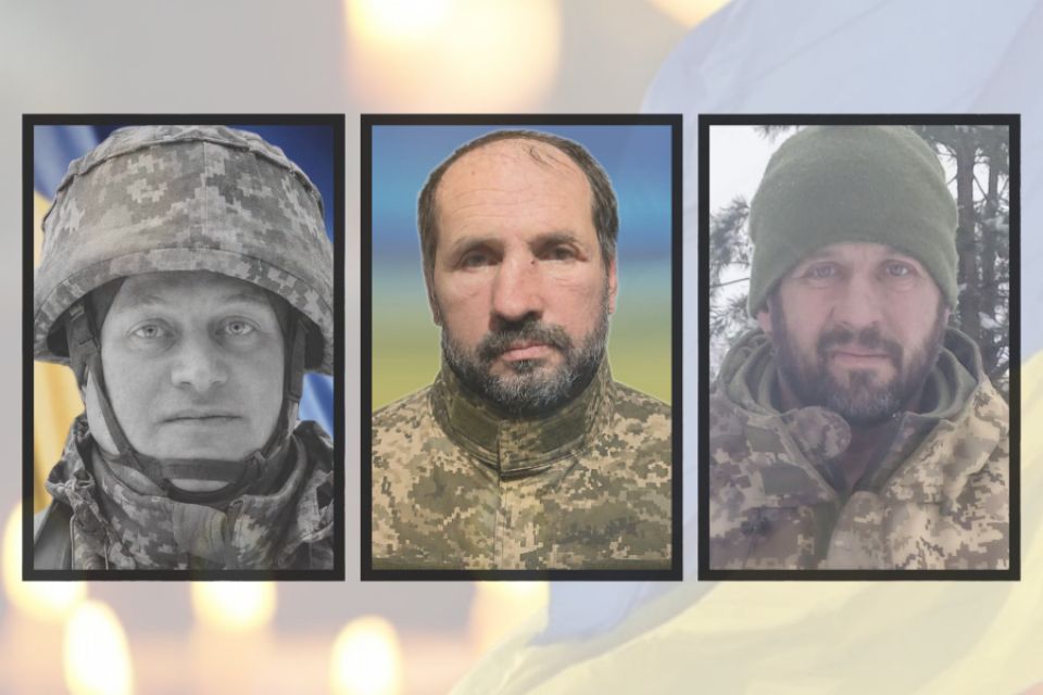 «На щиті» — четверо воїнів з Хмельниччини: Олександр Гоменюк, Олександр Ковальчук, Олег Мельничук та Сергій Рижов