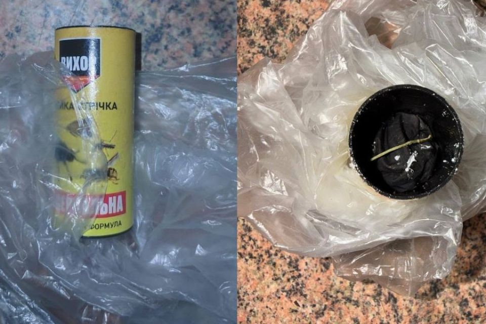 У стрічці для мух намагалися передати наркотики засудженому на Хмельниччині