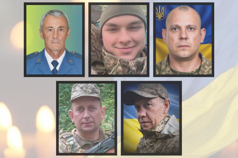 На Хмельниччині 8 липня попрощаються із 5 воїнами (ІМЕНА)