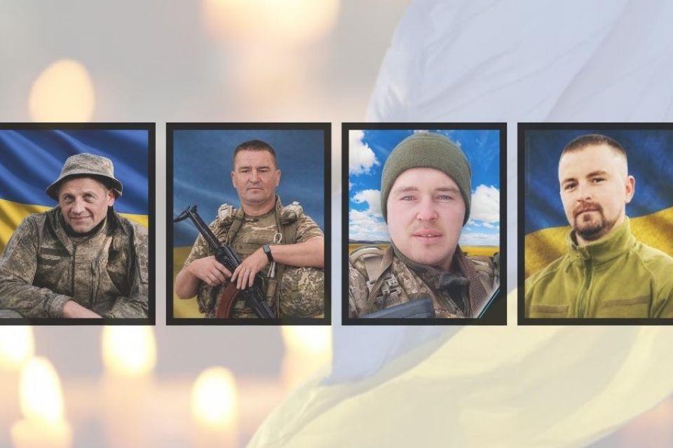 «На щиті» повертаються 4 захисників з Хмельниччини (ІМЕНА)