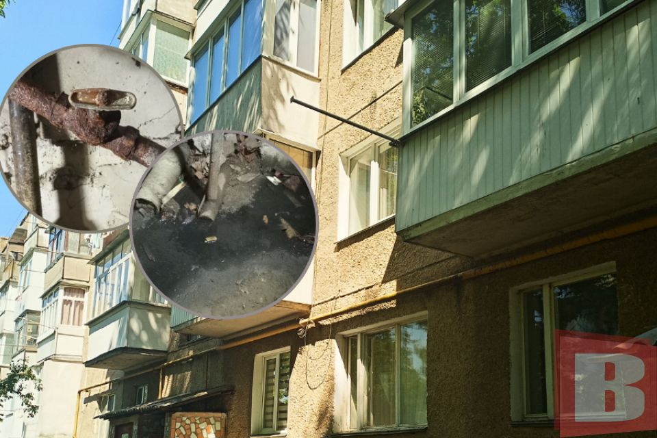 «Труби текли водоспадом»: мешканці багатоповерхівки в Хмельницькому скаржаться на бездіяльність УМК