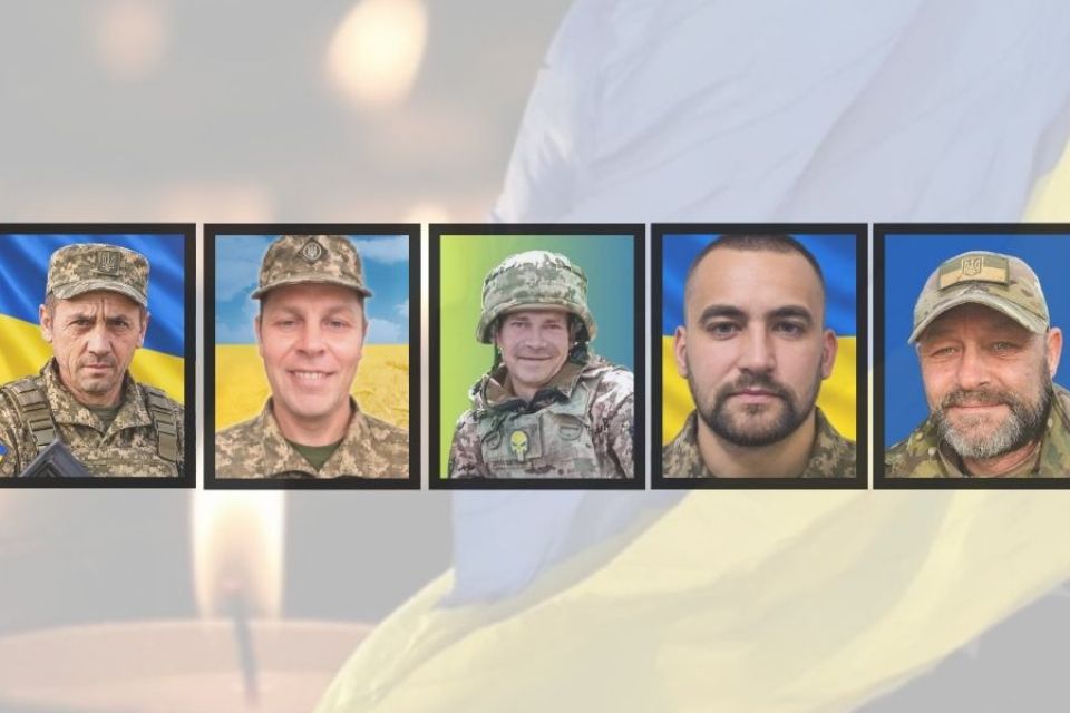 «На щиті» повертаються п’ятеро захисників з Хмельниччини (ІМЕНА)