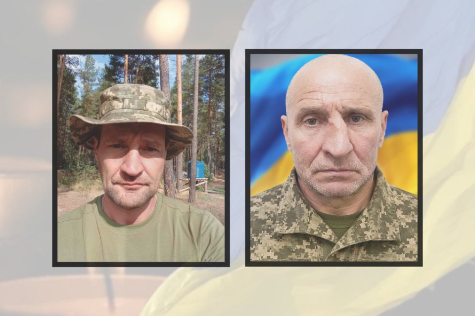 «На щиті»: на Хмельниччині попрощаються з воїнами Романом Щепіним і Юрієм Дячуком