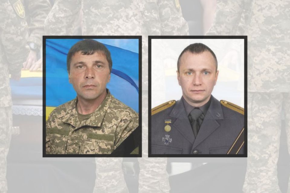 На Хмельниччині попрощалися з двома захисниками