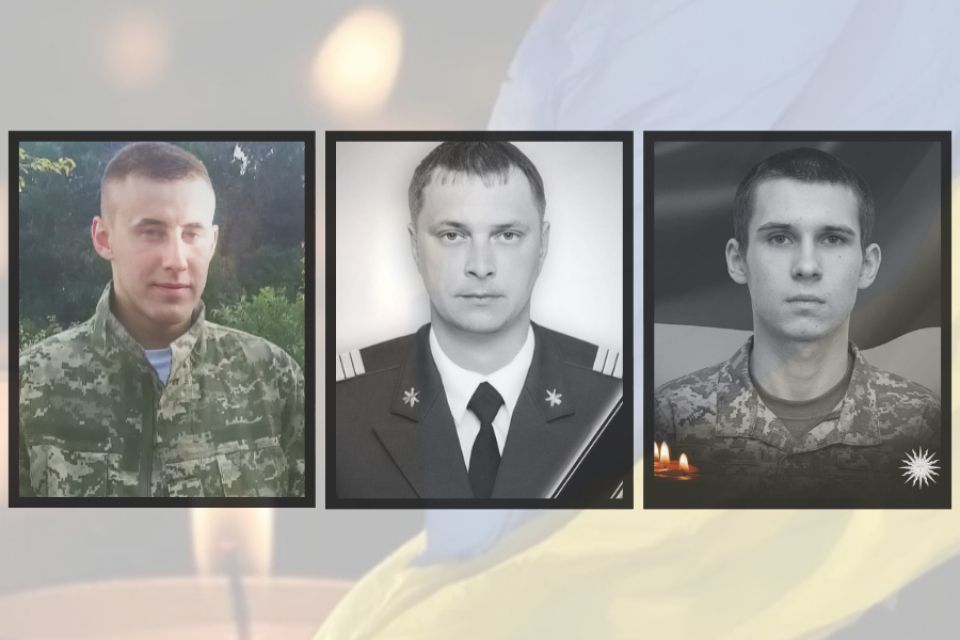 На Хмельниччині прощатимуться з трьома загиблими військовими