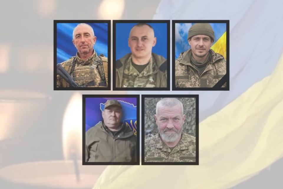 На фронті загинули п’ятеро захисників з Хмельниччини (ІМЕНА)