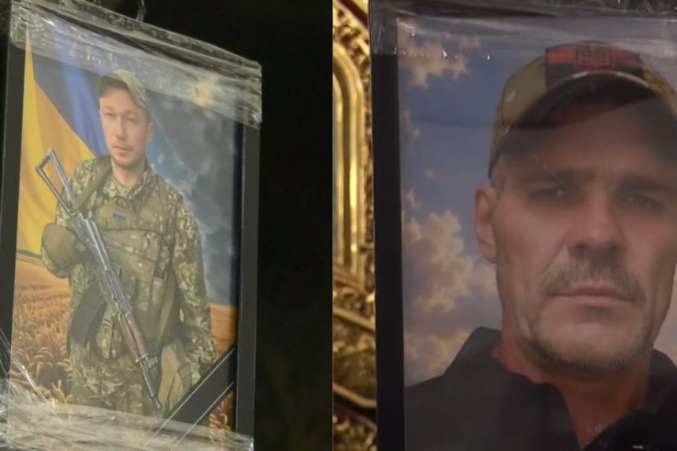 У Хмельницькому попрощалися з Дмитром Савчуком та Володимиром Панкіним