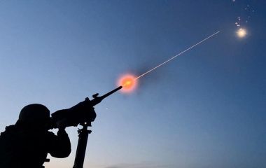 На Хмельниччині під час тривоги працювала ППО