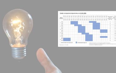 Графік погодинних відключень світла у Хмельницькому та області на 12 січня