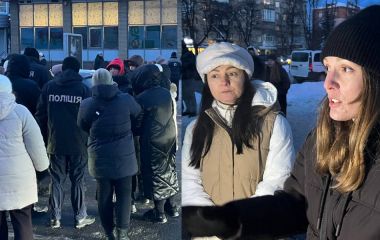У центрі Хмельницького мітингують щодо графіків відключень світла (ОНОВЛЮЄТЬСЯ)