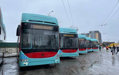 Хмельницький отримав 6 нових тролейбусів: які вони і де їх використають