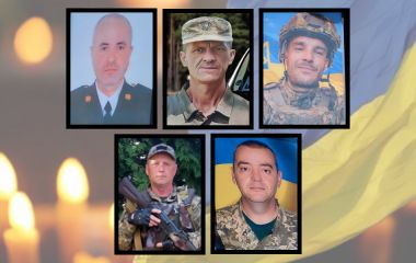 На Хмельниччині попрощалися з п’ятьма військовими. Хто вони