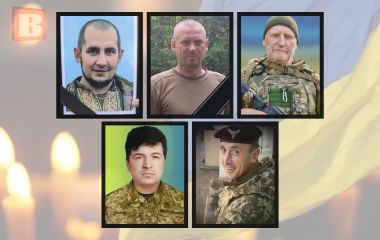 На щиті повернулось п'ятеро військових з Хмельниччини: Михайло Константінов, Андрій Назарчук, Віктор Петерчук, Віктор Сухий та Михайло Якимчук