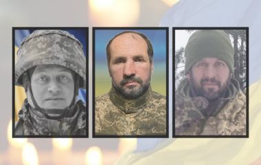 «На щиті» — четверо воїнів з Хмельниччини: Олександр Гоменюк, Олександр Ковальчук, Олег Мельничук та Сергій Рижов
