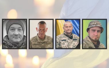 На війні загинули жителі Хмельниччини: Василь Гулько, Володимир Данилюк, Олександр Наумчик та Віталій Полупан