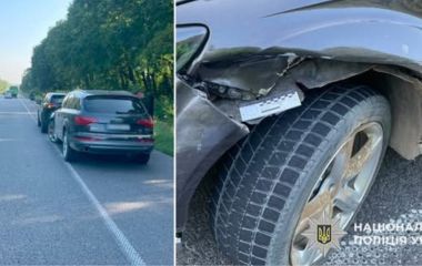 Затримали водія Audi, який спричинив ДТП з потерпілим біля Правдівки й втік