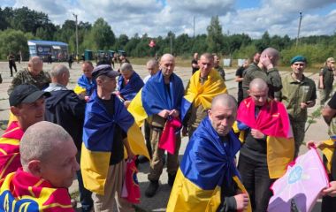 З російського полону повернулися 4 захисників з Хмельниччини