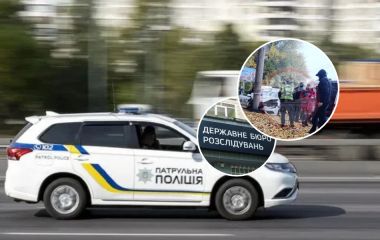 Поліція переслідувала авто і врізалась у стовп: деталі ДТП у Гречанах