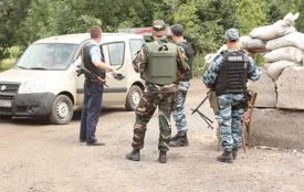 Хмельницькі міліціонери у зоні АТО спіймали сепаратиста з ДНР