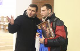 У хмельницькому костелі для пораненого прикордонника зібрали 4431 гривню
