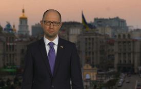 Арсеній Яценюк пішов з поста Прем'єра