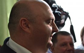 Як хмельницькі активісти зустріли нового керівника ОДА Корнійчука