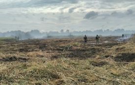 Загорання торфу на Хмельниччині ліквідували