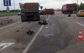 Дмитро Червонюк на мотоциклі влетів у вантажівку – поліція