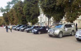 Всеукраїнський автопробіг до 500-річчя Реформації відвідав Хмельницький