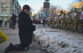 Близько тисячі хмельничан вийшли на Марш Героїв (ФОТО/ВІДЕО)