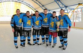 "Легіон" став найкращим у відкритому чемпіонаті Хмельницького з хокею