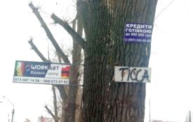 Хто і як має чистити Хмельницький від стихійної реклами