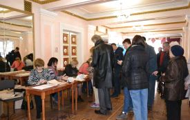 На Хмельниччині проголосувала майже половина виборців
