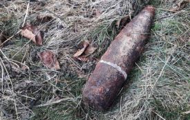 Небезпечна знахідка: десяток снарядів відкопали у селі на Хмельниччині