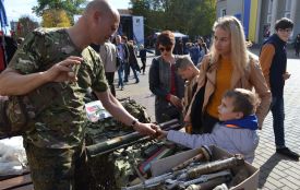 У Хмельницькому триває патріотичний фестиваль «Лицарський хрест» (ФОТО, ВІДЕО)