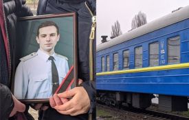 Максим загинув, коли йому було 21. Іменем героя у Хмельницькому назвали потяг