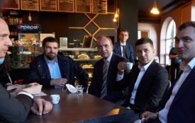 «Президентська» кава у Хмельницькому: кого оштрафували та що буде із Зеленським