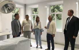 У Волочиській лікарні - оновлене відділення травматології (пресслужба партії "За Майбутнє")