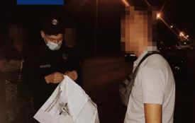 На Курчатова затримали п’яного водія з «липовими» документами