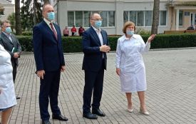 Міністр охорони здоров'я Степанов відвідав Хмельницький і Старокостянтинів