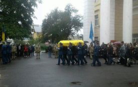 На Хмельниччині попрощались із загиблим в авіакатастрофі 19-річним курсантом
