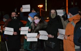 «#ВолюСтерненку»: на майдані пройшла акція на підтримку українського активіста (ФОТО)