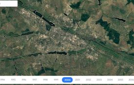 Як змінилися мікрорайони Хмельницького за 41 рік: вигляд з космосу (ВІДЕО)
