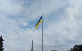 У дендропарку підняли «прапор за 5 мільйонів» (ФОТО, ВІДЕО)