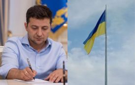Зеленський дав звання директору фірми, яка будувала «прапор за 5 мільйонів»