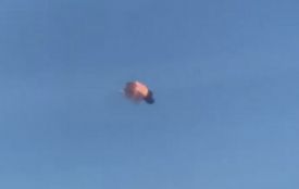 Над Старокостянтиновом збили чотири російських ракети (ВІДЕО)