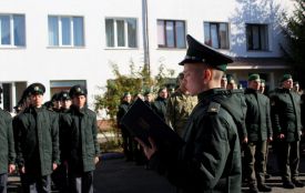 Ліцеїсти “Кадетського корпусу”, який переїхав із Cум, склали присягу на вірність (ФОТО)