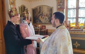 У Шепетівській виправній колонії відбулося вінчання (ФОТО)