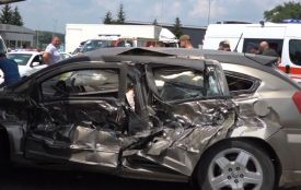Четверо людей постраждали в потрійній ДТП на Давидковецькому перехресті