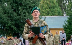 «Ніколи не зрадити Українському Народові!» Курсанти прикордонної академії склали присягу на вірність